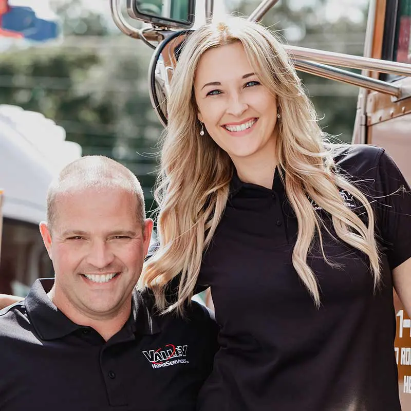 Valley Home Services founders Bethany and Josh Tucker